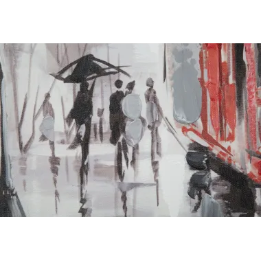 OBRAZ NA PŁÓTNIE TRAM-B- 80X3X80 cm